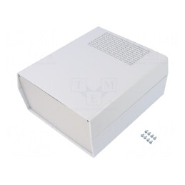 Carcasă Ventilată cu Panou și Ghidaje PCB AUS 23.5 | Electronic-mag.ro | Componente Electronice