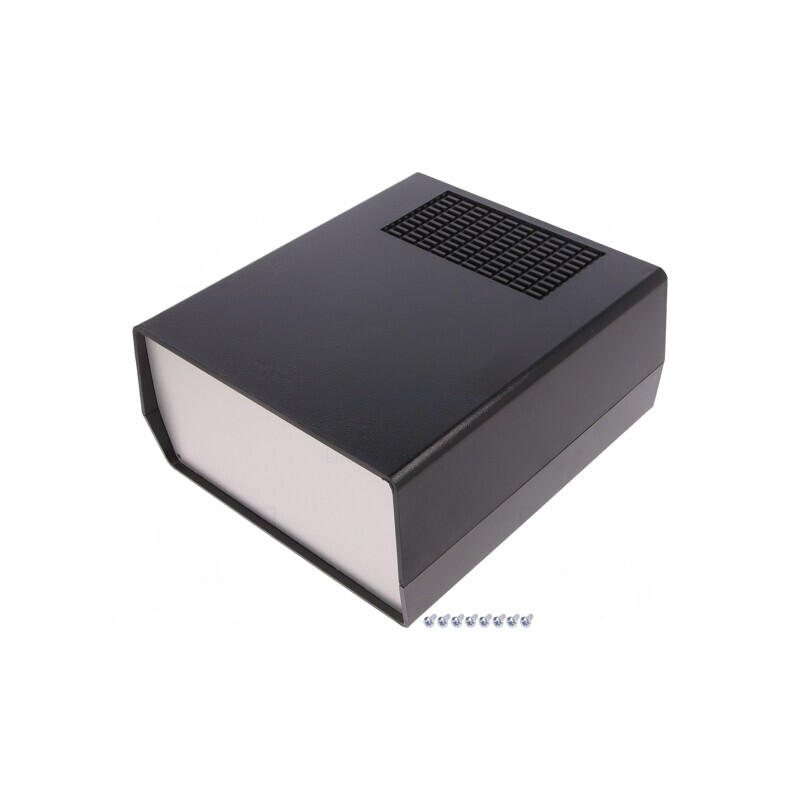 Carcasă ventilată cu fixare pe PCB, AUS 23.9 | Electronic-mag.ro | Componente Electronice