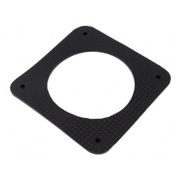 Şaibă Guma Duritate Shore 68 168x168mm 4 Orificii Montaj | Electronic-mag.ro | Componente Electronice