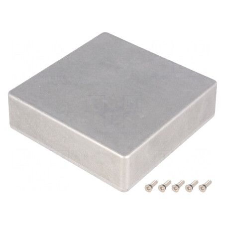 Carcasă Universală Aluminiu 120x120x34mm 1590W 1590WQ | Electronic-mag.ro | Componente Electronice