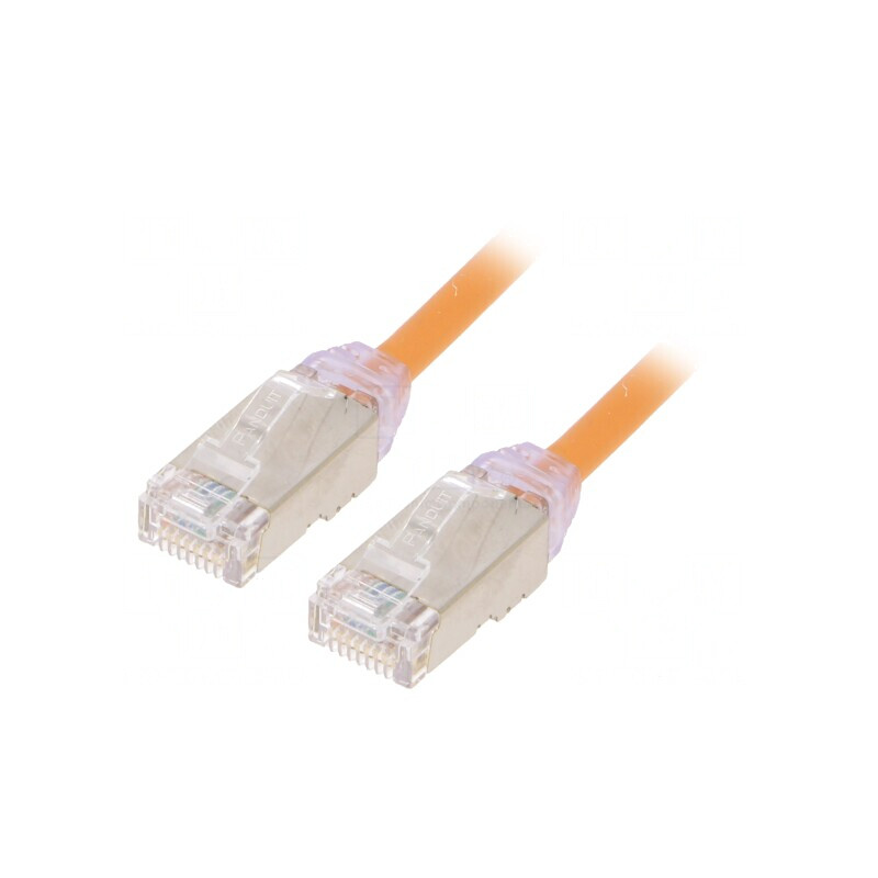 Cablu Patch Cord F/UTP Cat6a LSZH Portocaliu 3m | Electronic-mag.ro | Componente Electronice Cablu Patch Cord F/UTP Cat6a LSZH Portocaliu 3m | Electronic-mag.ro | Componente Electronice