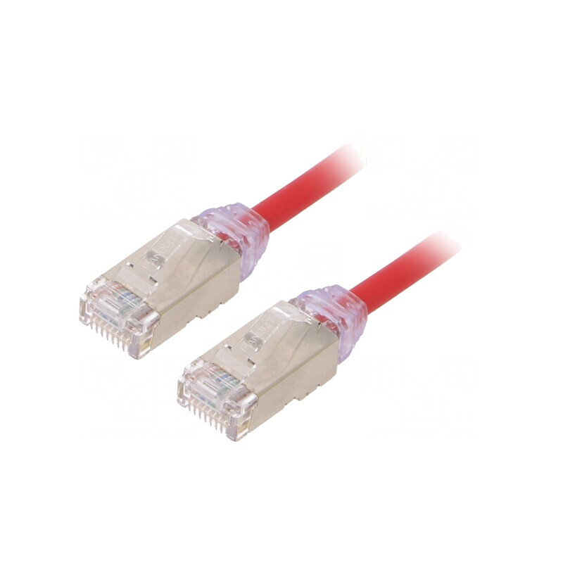 Patch Cord F/UTP 6a LSZH Roșu 3m | Electronic-mag.ro | Componente Electronice Patch Cord F/UTP 6a LSZH Roșu 3m | Electronic-mag.ro | Componente Electronice