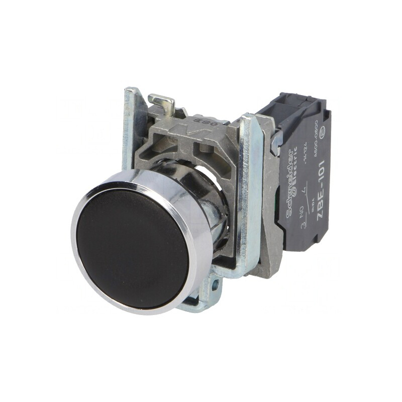 Comutator acționat prin apăsare 22mm 1 NO negru | Electronic-mag.ro | Componente Electronice Comutator acționat prin apăsare 22mm 1 NO negru | Electronic-mag.ro | Componente Electronice