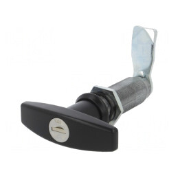 Închizătoare aluminiu zinc 60mm negru | Electronic-mag.ro | Componente Electronice