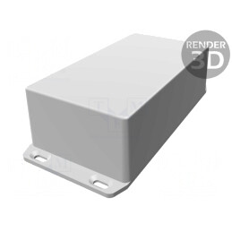 Carcasă universală 82x152x51mm cu lame de fixare | Electronic-mag.ro | Componente Electronice