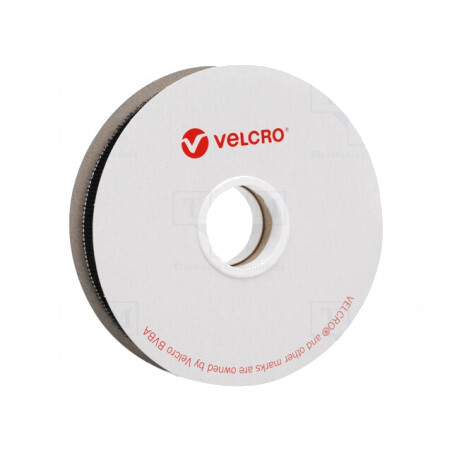 Bandă arici neagră 20mm x 25m Velcro | Electronic-mag.ro | Componente Electronice