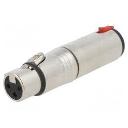 Adaptor XLR Femelă 3 Poli la Jack 6.35mm | Electronic-mag.ro | Componente Electronice