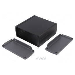 Carcasă universală cu lame de fixare și panou TEKAL X 106mm | Electronic-mag.ro | Componente Electronice