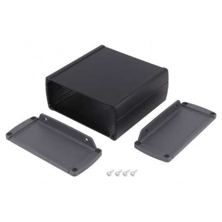 Carcasă universală cu lame de fixare și panou TEKAL X 106mm | Electronic-mag.ro | Componente Electronice