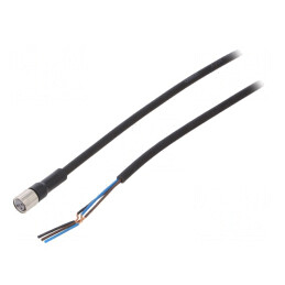 Cablu de Conectare M8 3 PIN 2m | Electronic-mag.ro | Componente Electronice