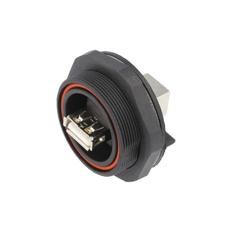 Conector USB A Soclu 4 PIN Rotire USB Buccaneer IP68 | Electronic-mag.ro | Componente Electronice Conector USB A Soclu 4 PIN Rotire USB Buccaneer IP68 | Electronic-mag.ro | Componente Electronice