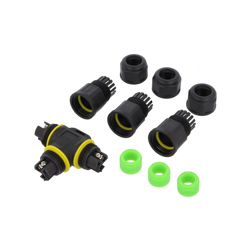 Conector Alimentare AC cu Șurub 450V 8,6-10,5mm | Electronic-mag.ro | Componente Electronice