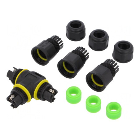 Conector Alimentare AC cu Șurub 450V 8,6-10,5mm | Electronic-mag.ro | Componente Electronice