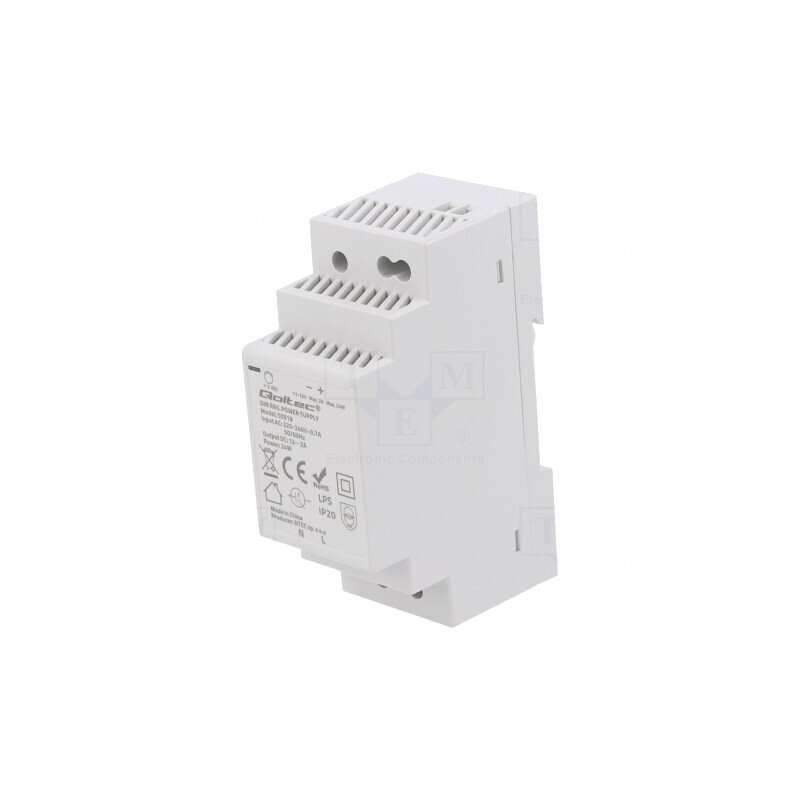 Alimentator pentru șină DIN 12V 2A 24W IP20 | Electronic-mag.ro | Componente Electronice