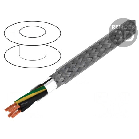 Cablu BiTservo 4G16mm2 PVC Transparent 600V 1kV | Electronic-mag.ro | Componente Electronice
