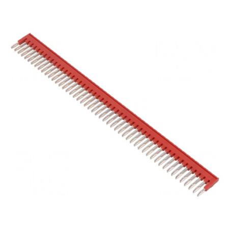 Punte cu șuruburi 50 piste roșie 3,5mm UL94V-0 | Electronic-mag.ro | Componente Electronice