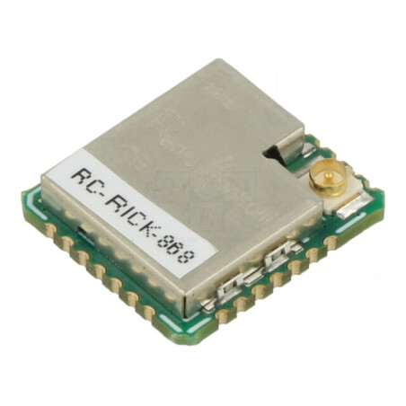 Modem Radio 868MHz UART 2,5-3,7VDC SMD | Electronic-mag.ro | Componente Electronice
