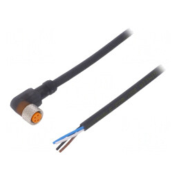 Conector M8 10m Mamă 4P 90° Cu Manson și Cabluri | Electronic-mag.ro | Componente Electronice