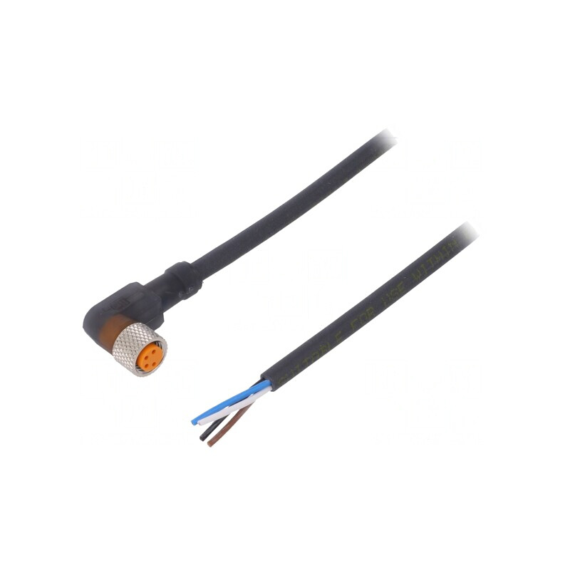 Conector M8 10m Mamă 4P 90° Cu Manson și Cabluri | Electronic-mag.ro | Componente Electronice Conector M8 10m Mamă 4P 90° Cu Manson și Cabluri | Electronic-mag.ro | Componente Electronice