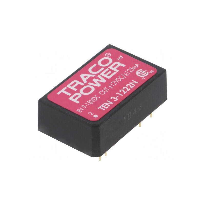 Convertor DC/DC 3W 9-18V la 12V/-12V DIP24 | Electronic-mag.ro | Componente Electronice Convertor DC/DC 3W 9-18V la 12V/-12V DIP24 | Electronic-mag.ro | Componente Electronice