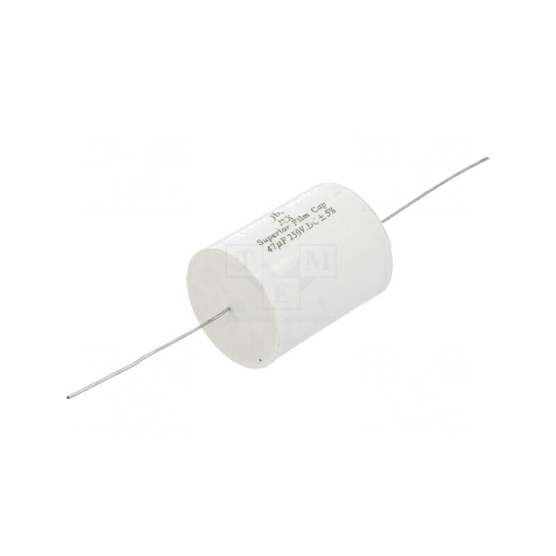 Condensator cu polipropilenă 47uF 250VDC Ø42x61mm THT | Electronic-mag.ro | Componente Electronice Condensator cu polipropilenă 47uF 250VDC Ø42x61mm THT | Electronic-mag.ro | Componente Electronice