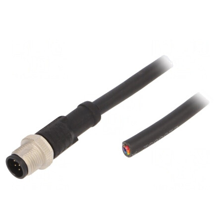 Cablu de Conectare M12 8 PIN 2m 30VAC 2A | Electronic-mag.ro | Componente Electronice