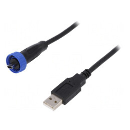 Cablu Adaptor USB A la USB B Mini Etanș IP68 3m | Electronic-mag.ro | Componente Electronice