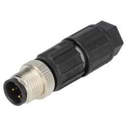 Mufă M12 4 PIN tată pe cablu IDC DeviceNet/CANopen | Electronic-mag.ro | Componente Electronice