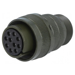Conector Circular Aluminiu 18mm | Electronic-mag.ro | Componente Electronice
