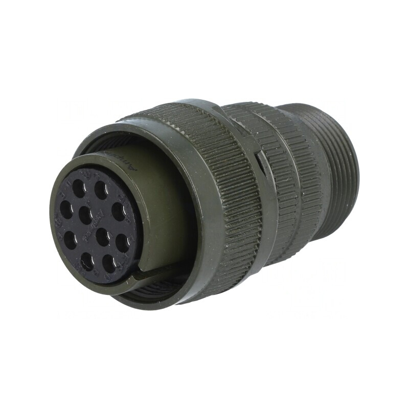Conector Circular Aluminiu 18mm | Electronic-mag.ro | Componente Electronice