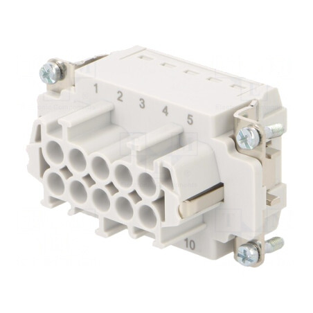 Conector EPIC H-BE PIN 10 16A 44423203 | Electronic-mag.ro | Componente Electronice