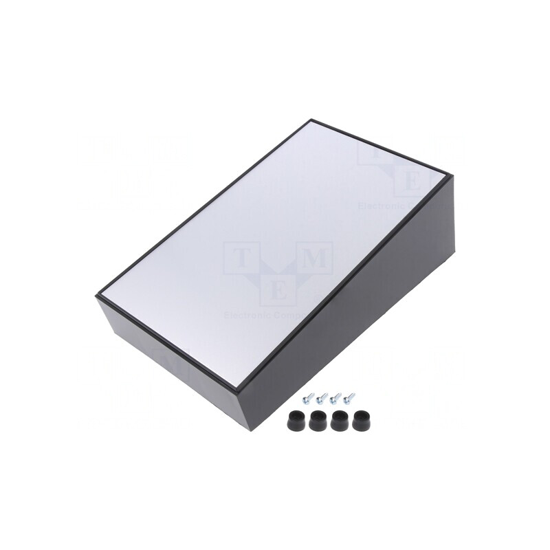 Carcasă Desktop ABS Neagră 130x215x77mm | Electronic-mag.ro | Componente Electronice