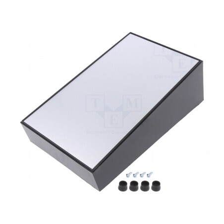 Carcasă Desktop ABS Neagră 130x215x77mm | Electronic-mag.ro | Componente Electronice