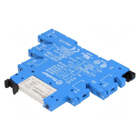 Releu Intermediar SPDT 24VDC 6A 250VAC 30VDC | Electronic-mag.ro | Componente Electronice
