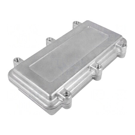 Carcasă universală aluminiu naturală 96x192x45mm | Electronic-mag.ro | Componente Electronice