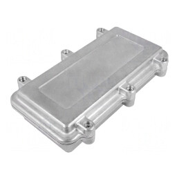 Carcasă universală aluminiu naturală 96x192x45mm | Electronic-mag.ro | Componente Electronice
