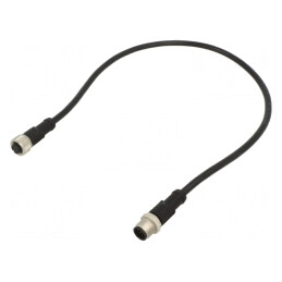 Cablu senzori/automatizări M12 0.5m 8 pini | Electronic-mag.ro | Componente Electronice