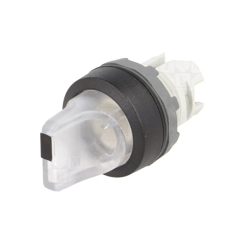 Comutator Rotativ 22mm Transparent IP66 | Electronic-mag.ro | Componente Electronice