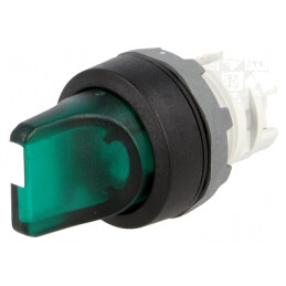 Comutator rotativ 22mm verde IP66 | Electronic-mag.ro | Componente Electronice