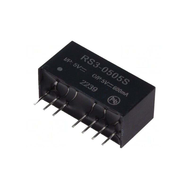 Convertor DC/DC 3W 4.5-9V la 5V 600mA SIP8 | Electronic-mag.ro | Componente Electronice