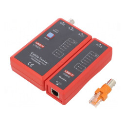 Tester Cabluri LAN LED RJ11 RJ45 cu Adaptor BNC UT681C | Electronic-mag.ro | Componente Electronice