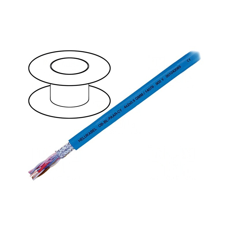 Cablu Albastru 8x2x0,75mm2 PVC 900V | Electronic-mag.ro | Componente Electronice Cablu Albastru 8x2x0,75mm2 PVC 900V | Electronic-mag.ro | Componente Electronice