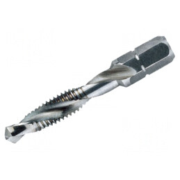 Tarod de Filetare M6 44mm pentru Metal și Plastic 1/4" | Electronic-mag.ro | Componente Electronice