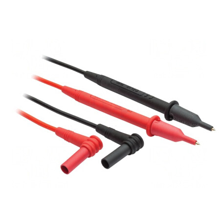 Cabluri de măsurare 10A Negre și Roșii - Set 2 Bucăți | Electronic-mag.ro | Componente Electronice