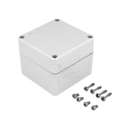 Carcasă Universală EURONORD ABS Gri 80x82x65mm | Electronic-mag.ro | Componente Electronice