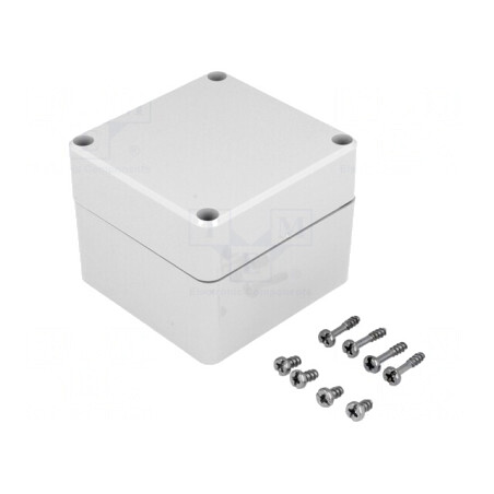 Carcasă Universală EURONORD ABS Gri 80x82x65mm | Electronic-mag.ro | Componente Electronice