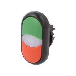 Comutator Dublu 22mm Roșu/Verde IP66 | Electronic-mag.ro | Componente Electronice