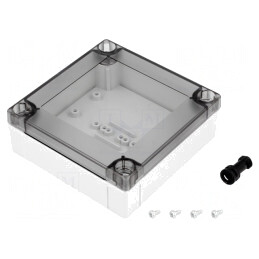 Carcasă Universală Policarbonat 100x100x35mm | Electronic-mag.ro | Componente Electronice