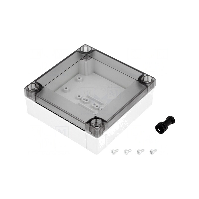 Carcasă Universală Policarbonat 100x100x35mm | Electronic-mag.ro | Componente Electronice Carcasă Universală Policarbonat 100x100x35mm | Electronic-mag.ro | Componente Electronice