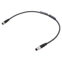 Cablu de conectare drept 0,3m IP67/IP6K9K | Electronic-mag.ro | Componente Electronice